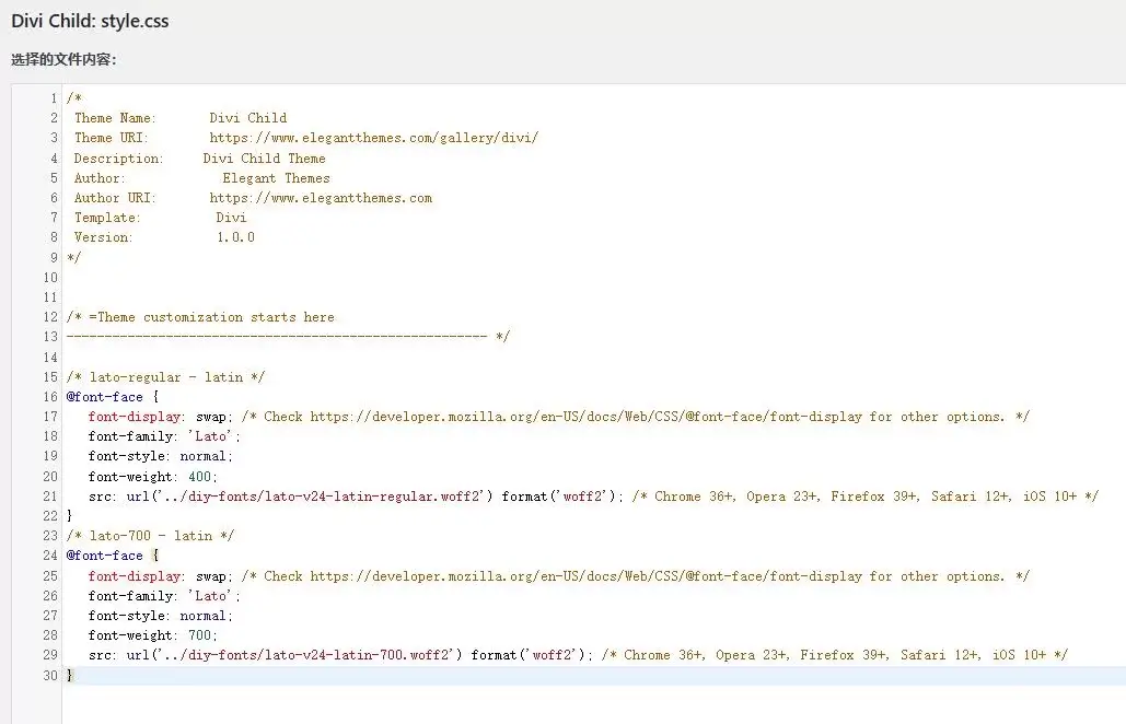 WordPress优化谷歌字体本地托管 (3) WordPress优化谷歌字体本地托管 (3)